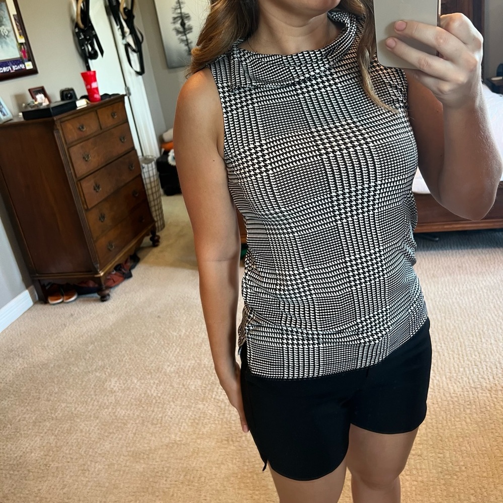 Plaid blouse